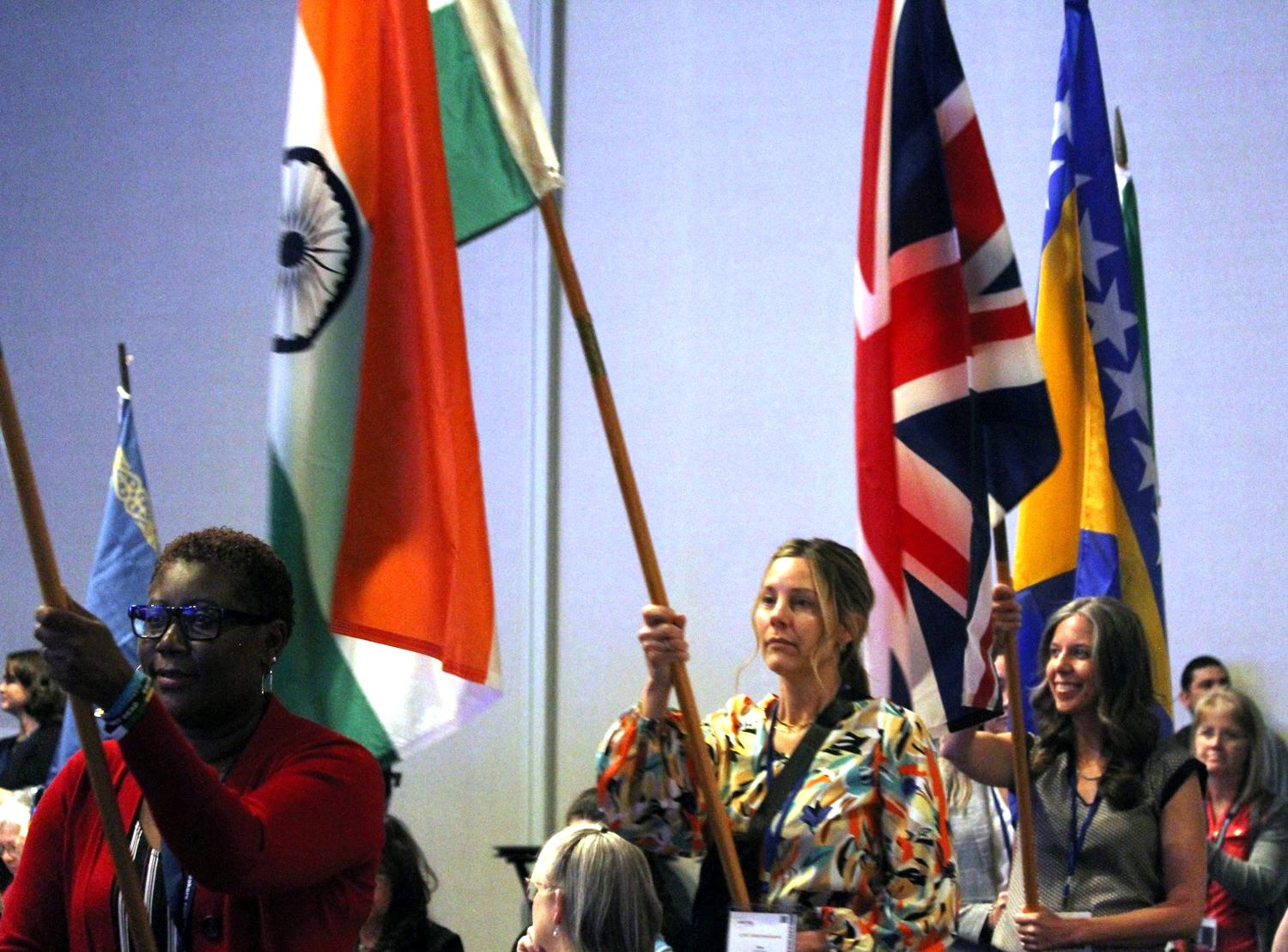 Global unity in pregnancy help displayed at 2024 Heartbeat Conference