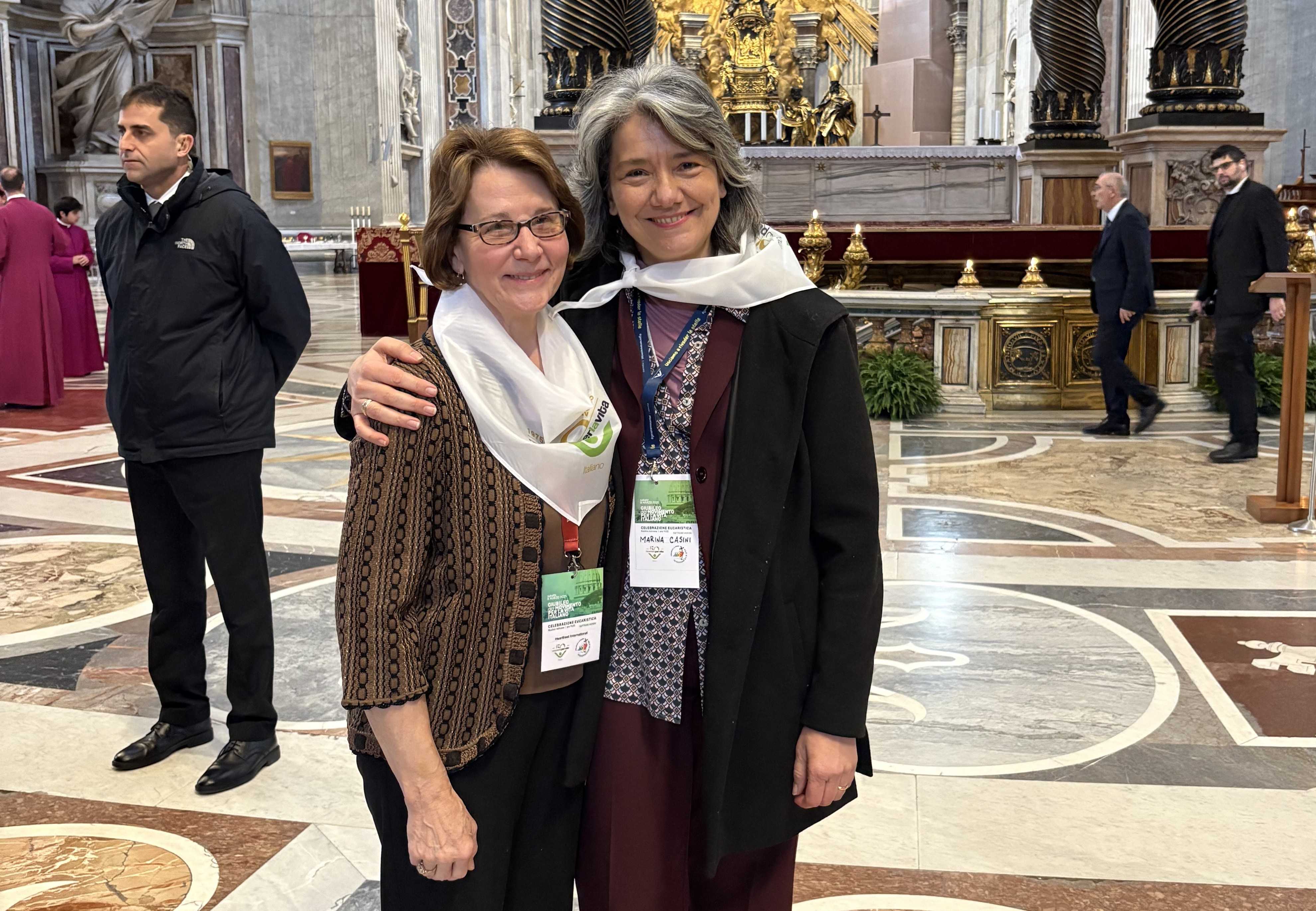 Heartbeat, Italian affiliate and volunteers honored at Holy See jubilee