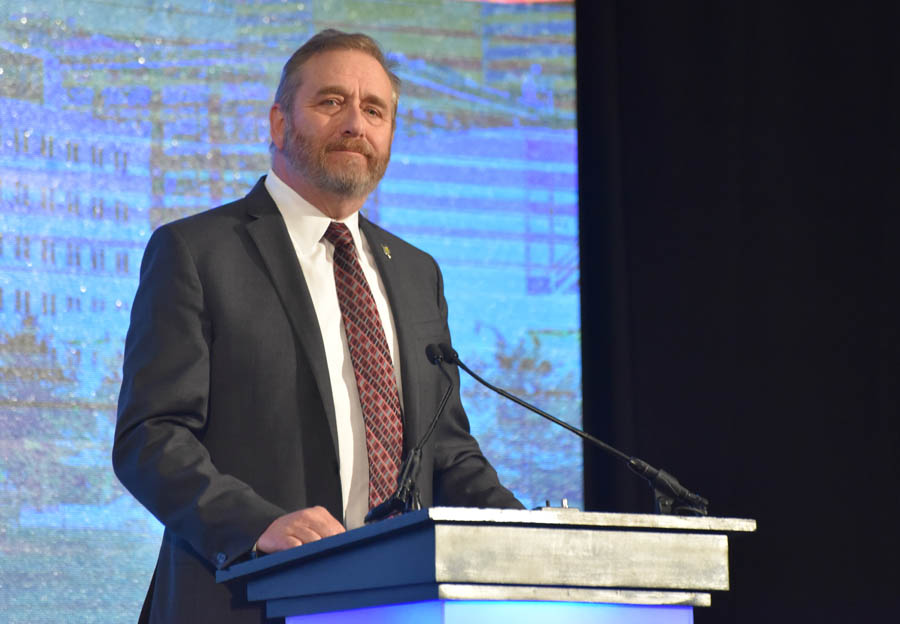 Ohio Attorney General Dave Yost addresses the 2021 Heartbeat International Annual Pregnancy Help Conference
