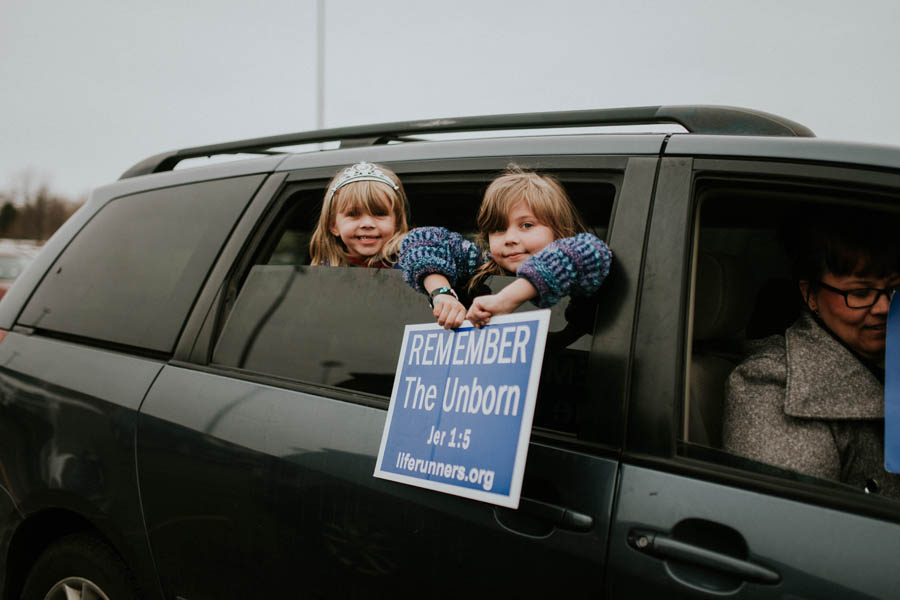 Pro-life families were part of the “strong public witness to life” at the 2021 March for Life Chicago 