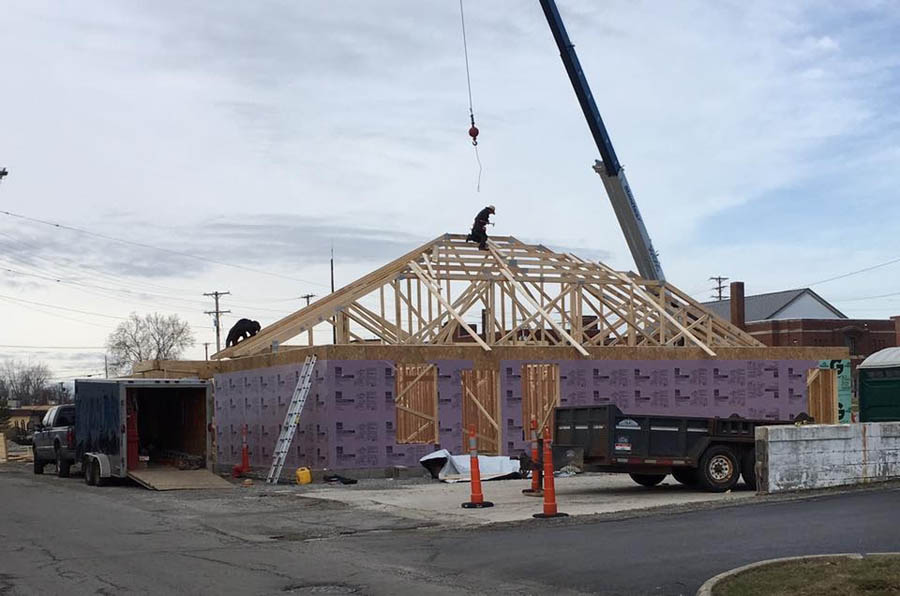 LIFE Pregnancy Center's new location is coming together thanks to labor donations from the building's architect, general contractor, electrician and more.