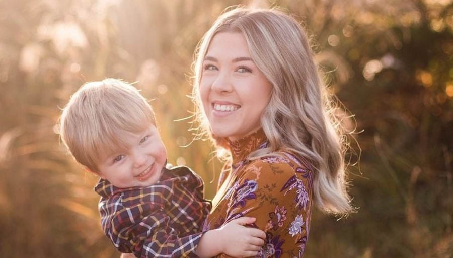 Faith Dalton and Noah