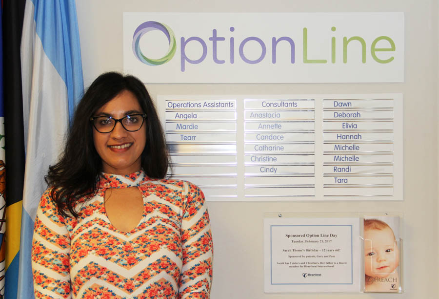 Nafisa Shamsher has answered over 237,000 calls during her 11 years with Option Line.