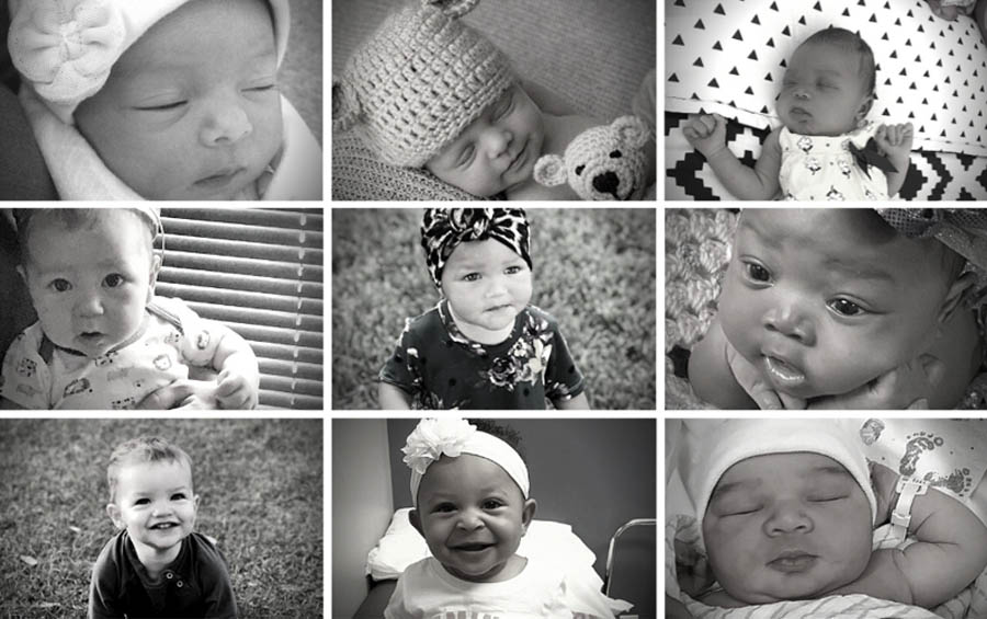 Each baby pictured was saved by the  Abortion Pill Rescue® Network 