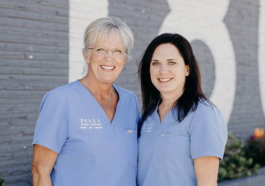Dede Chism and Abby Sinnett