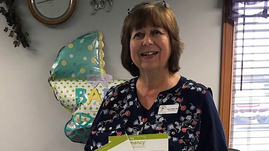 At the Family Life Center in Effingham, Illinois, Nurse Manager Kathy Potter is making sure every mom and baby are celebrated.