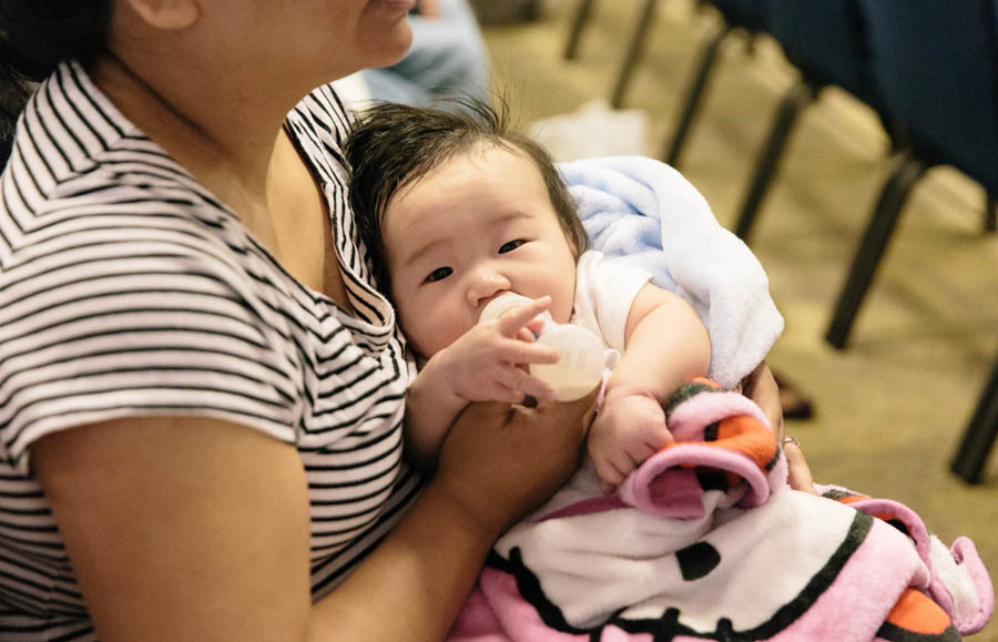 Pro-life women and groups are visiting shelters throughout Houston to serve young mothers displaced by Tropical Storm Harvey.