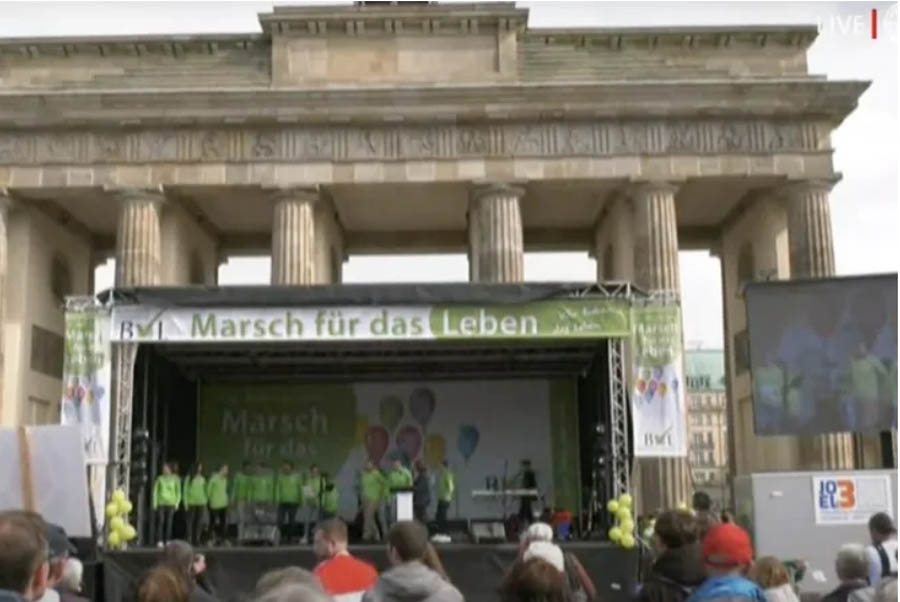 March for Life in Berlin, Sept. 17, 2022 