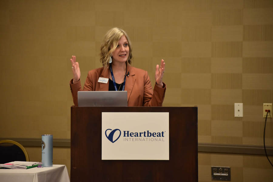 Laura Dickinson of Clarity Solutions presents on adding maternity housing to your pregnancy help organization