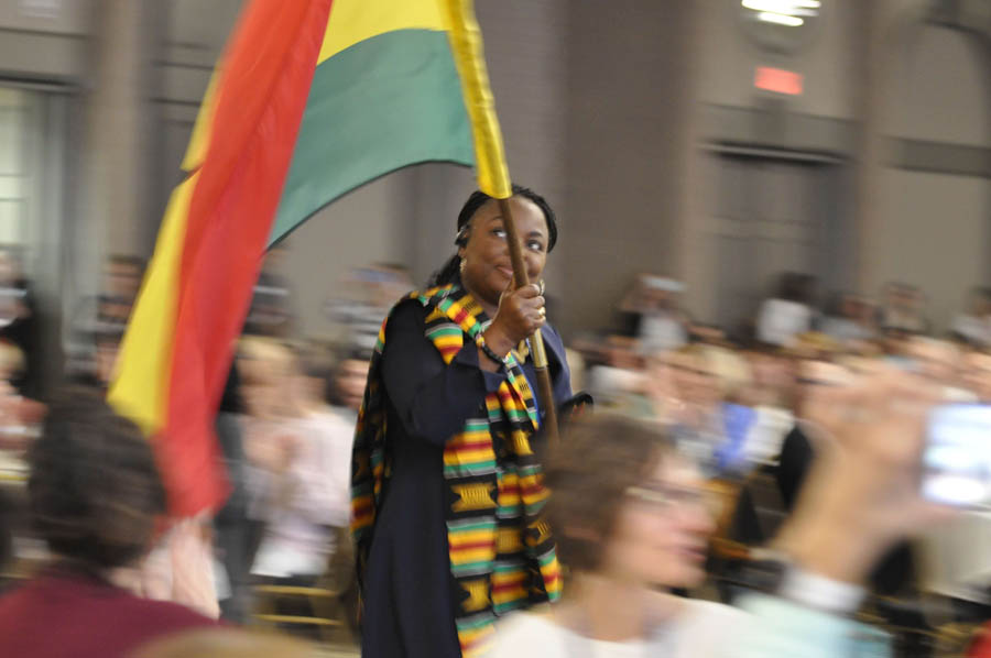 The Heartbeat International Annual Pregnancy Help Conference Parade of Nations