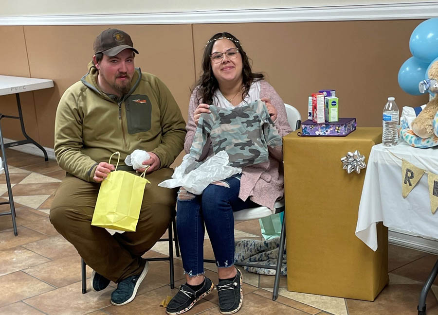 Embrace Legacy Grace couple at Paradise Valley Christian Church baby shower