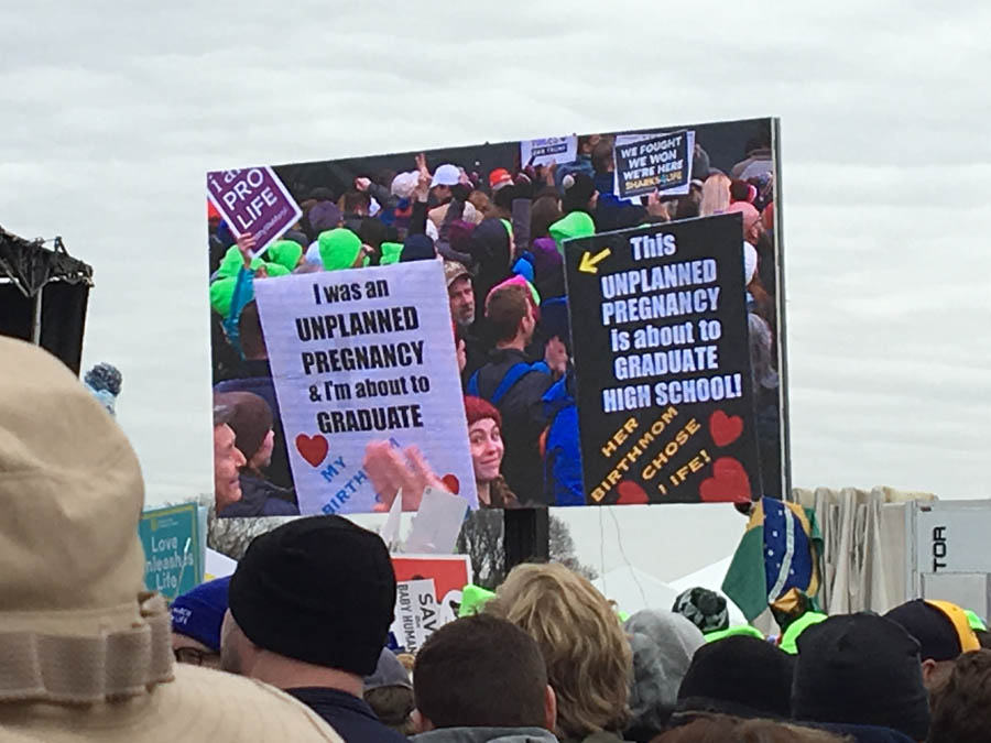 The 2020 national March for Life Rally 