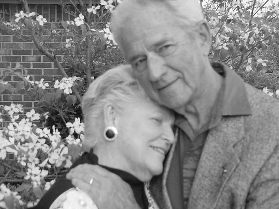 The author's parents June and Clark Armstrong