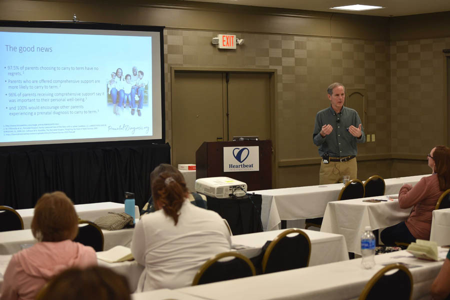 Gary Thome presents Informed Consent Following a Prenatal Diagnosis at the 2023 Heartbeat International Annual Pregnancy Help Conference 