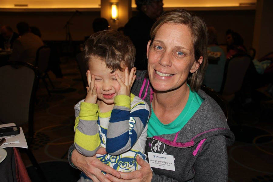 Laura saved her son, Cash, after seeing him on an ultrasound at a pregnancy center in 2013.