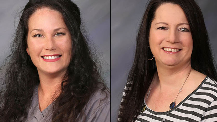 Memrie Tucker (left) and Carol Lee (right) came to Mississippi’s Starkville Pregnancy Center via two different paths. Today, they share a common mission—helping women in their community who experience unplanned pregnancies.
