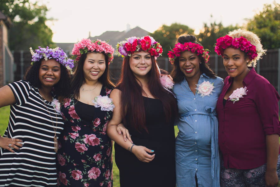 Mothers who have found empowerment through Embrace Grace, a pro-life non-profit that partners pregnancy help centers with churches to disciple to pregnant women