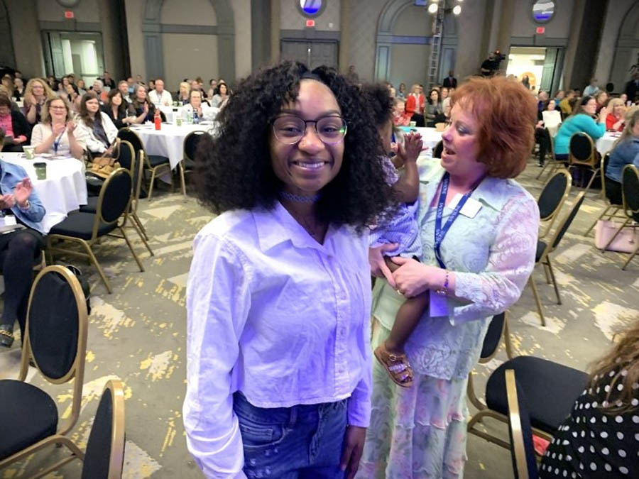 Kayla received the Unplanned Movie Scholarship at Heartbeat International's Annual Pregnancy Help Conference