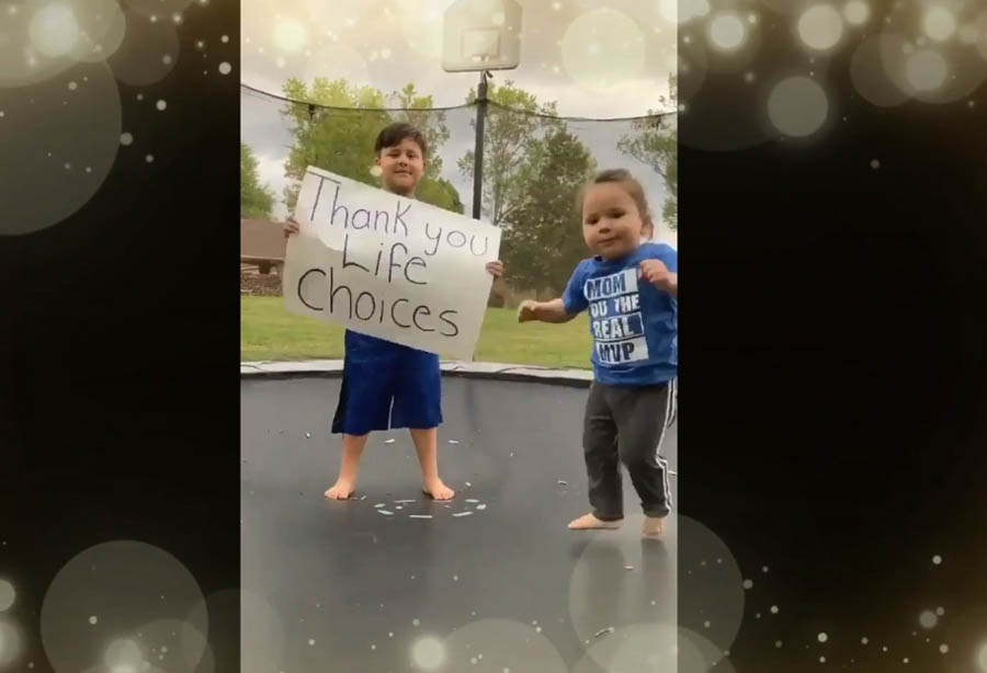 Special thank-yous were given during the Life Choices Pregnancy Support Center's virtual fundraising banquet
