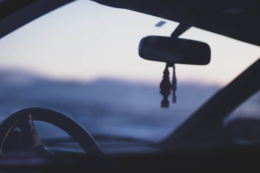 In the rearview
