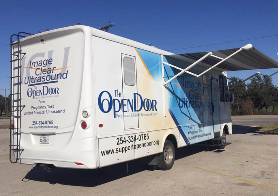Texas center redirects mobile unit for outreach, opens re-sale store
